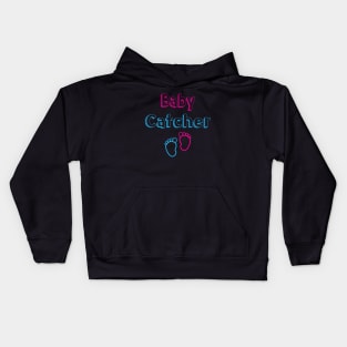 Baby Catcher Midwife Baby Delivery Nurses Kids Hoodie